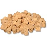 Frey Scientific Natural Cork, 19mm Top Diameter, 15mm Bottom Diameter, #6 Size (Pack of 100)