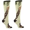 Sock It To Me Giraffe Knee High Sock (Light Green)
