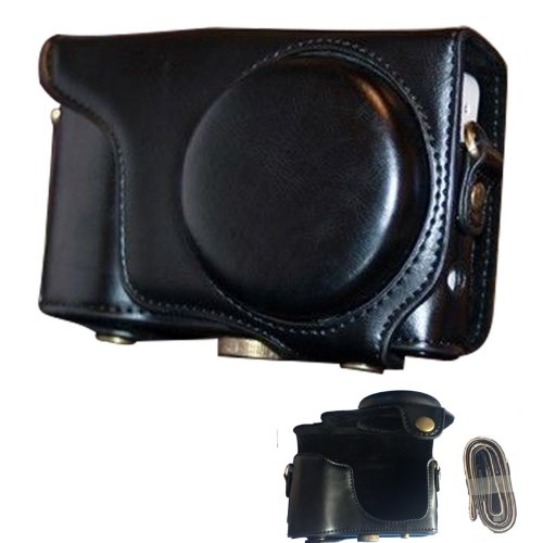 PU Case Camera Case Bag for Samsung Galaxy GC200 Camera Bag EK-GC 200 (black)