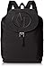 Armani Jeans Nylon Logo Backpack, Black, One Size