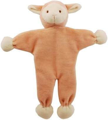 Simply Fido Lolly 9-Inch Pink Lamb Stuffless Crinkle Paper Dog Toy