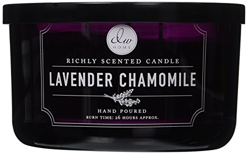 Dw Home Lavender Chamomile Candle 3 Wick 13.3 Oz Richly Scented 26 Hour
