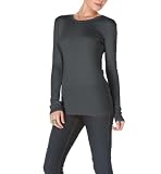 Michael Stars Shine Long Sleeve Crew Neck Tee