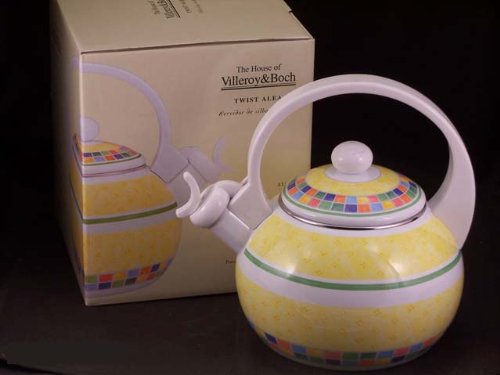 Villeroy & Boch Twist Alea Whistling Teakettle 2 Liter Villeroy & Boch Twist Alea Whistling Teakettle 2 Liter