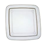 Thomas O'Brien by Reed & Barton Silver Plate Ring Square Tray, 13-1/4-Inch