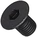 12.9 Alloy Steel Socket Cap Screw, Metric, Flat Head, Internal Hex Drive, Black Oxide Finish, Meets DIN 7991 Specifications, Right Hand Threads
