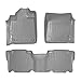 MAX LINER A2108/B2022 MAXFLOORMAT Floor Mats for Toyota Tundra Crew Max (2012-2013) Complete Set (Grey)
