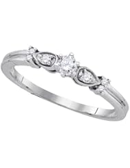0.15CT-DIA FASHION RING