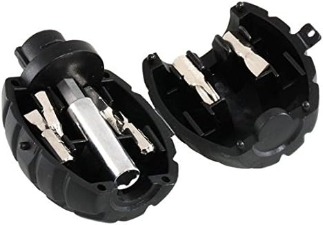 Multifunctional Grenade Shaped Screw Driver 6-head Set (Black)
