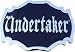 Mens UNDERTAKER Punk Rock Metal Belt Buckle