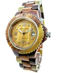 Tense Inlaid Sandalwood Natural Wood Watch Ladies L4100I Roman RNLF