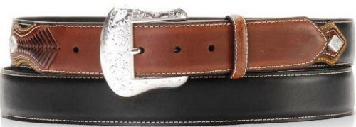 Nocona Men's Concho Billet Leather Belt