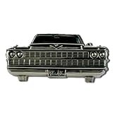 Silver Star "Cruisin" Logo Metal Belt Buckle