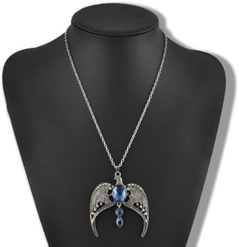 Deathly Hallows Ravenclaw's Diadem Crown Pendant Necklace Chain