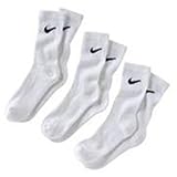UPC 720473002379 product image for Nike Performance Athletic Crew Socks - 3 Pack White | upcitemdb.com