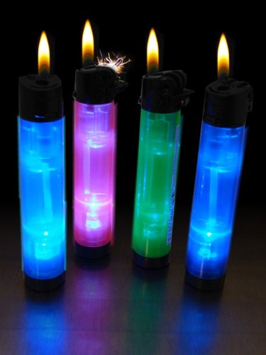 GlowFire Illuminating Disposable Lighter (Assorted)