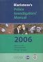 Blackstone's Police Investigator's Manual and Workbook Pack 2006 (Blackstone's Police Manuals)