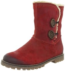 Remonte Alba R4282, Damen Fashion Halbstiefel & Stiefeletten, Rot (mohn 04), EU 36