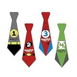 Super Hero Monthly Baby Stickers Newborn MileStone NeckTie 1-12 Months Sticker Set