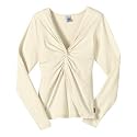 Womens Prana Organic Twist Long Sleeve Top