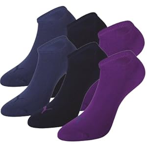 PUMA Unisex Sneakers Socken Sportsocken 6er Pack sparkling grape 020 - 43/46
