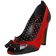 Moschino Cheap And Chic Women's Feather Duster Peeptoe Pump