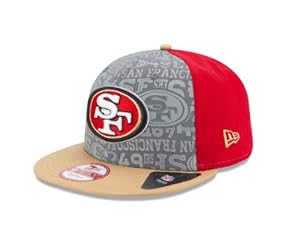 NFL San Francisco 49ers 2014 9Fifty Draft Cap, Medium/Large