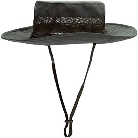 Ufish Bucket Mesh Tactical Boonie Cap Outdoor Sun Hats (Army Green)