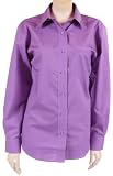 Women's Wrinkle Free Solid Long Sleeve in Soft Lavender by Foxcroft