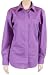 Women's Wrinkle Free Solid Long Sleeve in Soft Lavender by Foxcroft - 14