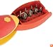 Wiha 38018 1000-Volt Magnetic Driver with 8 Bits In The Handle, Slotted and Phillips Bit Flip Set