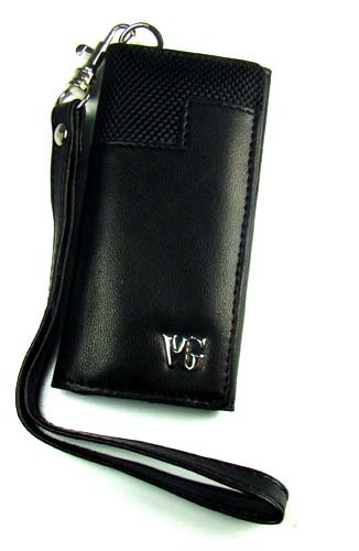 Genuine Nano Leather Case (Wallet Black)