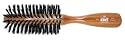 Half Radial Black Hair Brush
