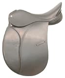 Silver Fox Dressage Saddle - Black - 18