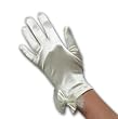 Wrist Gloves, Shiny Satin with Matching Color Tulle and Satin Bow