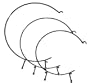 Gong Stands, 14 in.