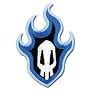 Bleach Skull Logo Patch
