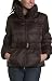 Apparel : Kenneth Cole Reaction Women's Matte Satin Belted Down Jacket With Cinching Box Detail And Rouged Funnel Collar