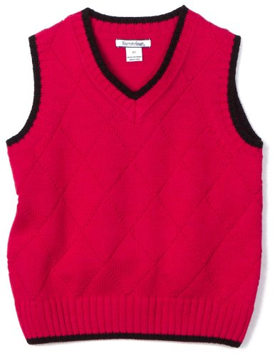 Hartstrings Boys 2-7 Toddler Solid V-Neck Sweater 