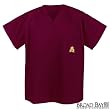 ASU Logo Scrubs Top Shirt-Size XL- Arizona State University For HIM or HER -Officially Licensed NCAA College Logo Apparel For HIM or HER - SEARCH BROAD BAY SCRUB FOR OTHER College Logo Apparel Unique GIFT Ideas for Man Men Woman Women Ladies Nurses