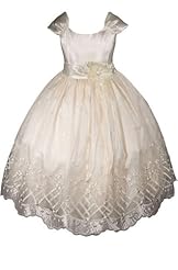 Girls Ankle Length Party Dress/Wedding Dress 