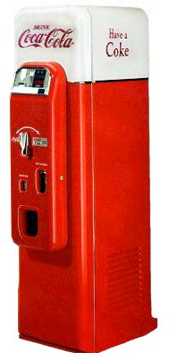 Nostalgic Coca Cola Machine