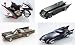 Search : HOT WHEELS 1:50 1966 BATMOBILE,BATCYCLE,CARTOON BATMOBILE