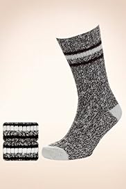 2 Pairs of North Coast Cotton Rich Striped Socks