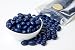 Dark Blue Jordan Almonds (1 Pound Bag)