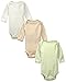 DorDor & GorGor Unisex Baby 3 Pack Organic Onesies