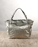 Nailhead Handbag - Pewter