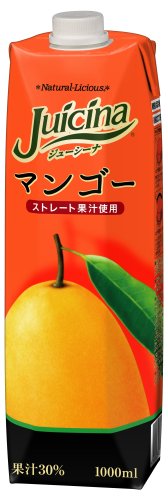(お徳用ボックス) ジューシーナマンゴープリズマパック 1000ml×6本