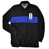 Tommy Hilfiger Mens L/S Polo Shirt, Navy/Hunter