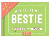 Knock Knock Why You're My Bestie Fill in the Love Journal
